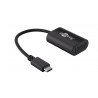 ADAPTADOR USB C M- VGA H NEGRO 15cm