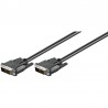 CABLE DVI-D (18+1) M-M 2MTS NEGRO