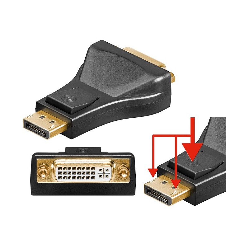 ADAPTADOR DISPLAYPORT M-DVI H PASTILLA
