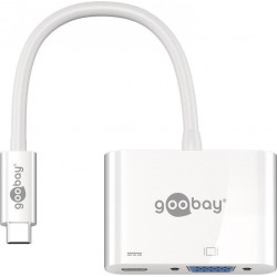 ADAPTADOR USB C M-VGA H+USB C