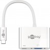 ADAPTADOR USB C M-VGA H+USB C
