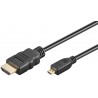 CABLE HDMI MACHO-MICRO HDMI MACHO 5M 4K
