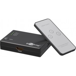 SWITCH HDMI 3 ENTRADAS 1 SALIDA+MANDO