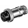 CONECTOR MICROFONICO 4POLOS H AEREO