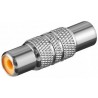 ADAPTADOR RCA H-H AEREO NICKEL