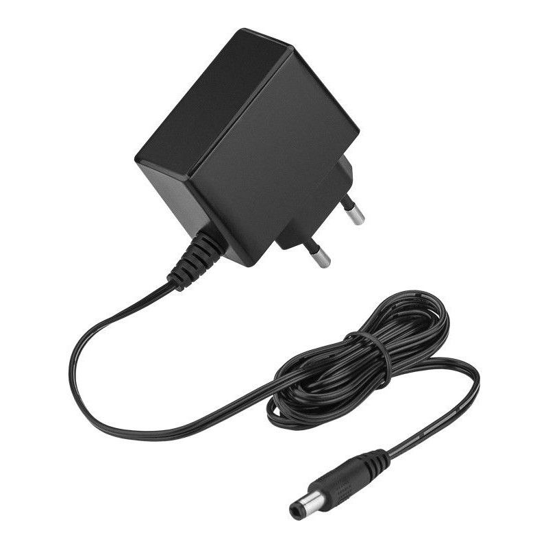 ALIMENTADOR UNIVERSAL 12V 1A 12W NEGRO