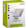 FOCO LED 20W 1650lm 6500K IP44 + SENSOR