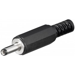 CONECTOR JACK ALIMENTACION M 1,3x3,4x9mm