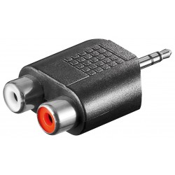 ADAPTADOR MINIJACK M ESTEREO-2xRCA H