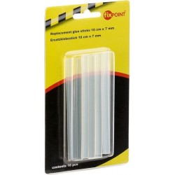 BARRA STICK SILICONA CALIENTE 7mm 10UNIT