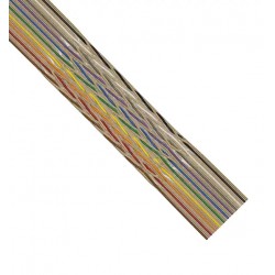 CABLE PLANO TWISTEADO COLORES 14 VIAS