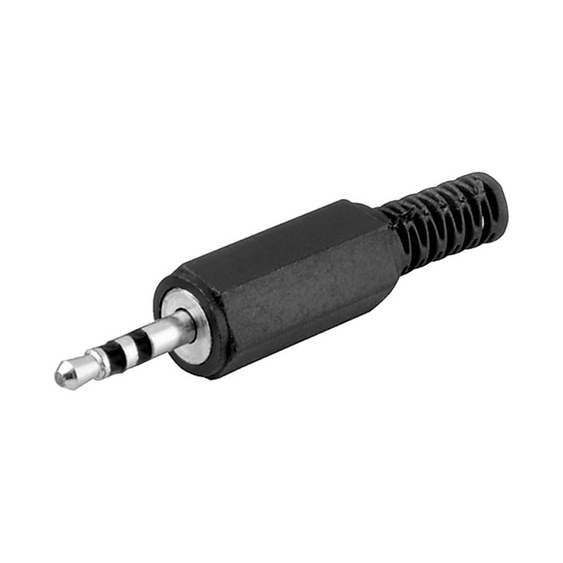 CONECTOR MINIJACK M 2,5mm ST PLASTICO NG