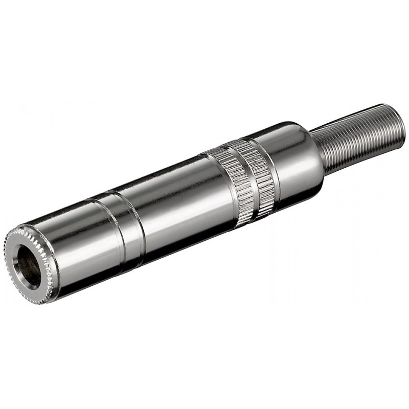 CONECTOR JACK H 6,35mm AEREO ESTEREO NIK