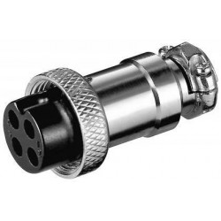 CONECTOR MICROFONICO 4POLOS H AEREO
