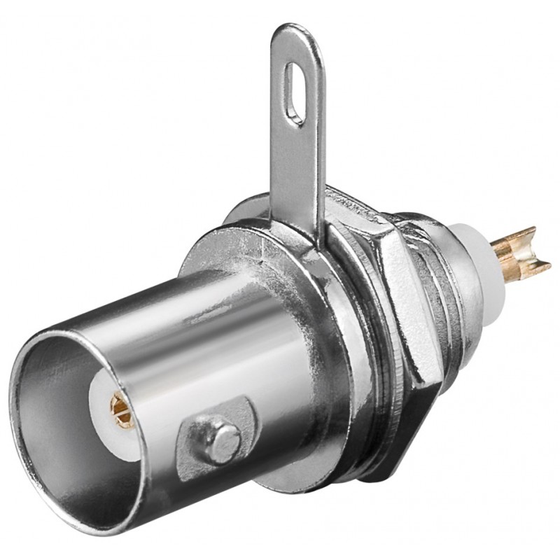 CONECTOR BNC HEMBRA PANEL CHASIS SOLDAR