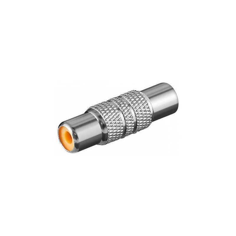 ADAPTADOR RCA H-H AEREO NICKEL