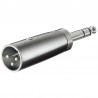 ADAPTADOR XLR3 M-JACK 6,3 M ST