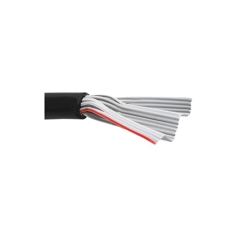 CABLE PLANO MANGUERA 14 VIAS SIN PANTALL