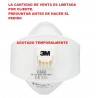 MASCARILLA 3M C322 FFP2 CON VALVULA