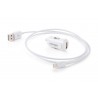 ALIMENTADOR MECHERO USB 2,1A+LIGHTNING