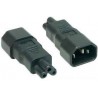 ADAPTADOR C14 MACHO-C5 TREBOL C5 HEMBRA