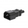 ADAPTADOR C14 MACHO-C7 FORMA 8 HEMBRA RE