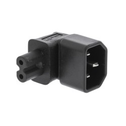 ADAPTADOR C14 MACHO-C7 FORMA 8 HEMBRA 90
