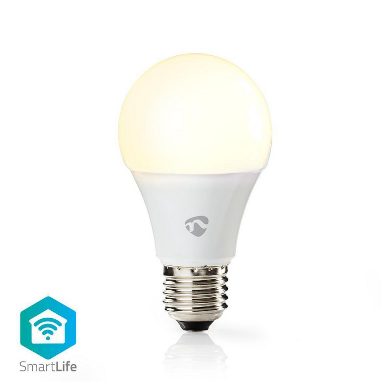 LAMPARA LED WIFI BLANCA E27 9W 800lm