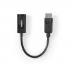 ADAPTADOR DISPLAYPORT M-HDMI H 20cm 4K30