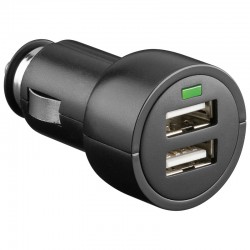 ALIMENTADOR MECHERO 2xUSB 3,1A