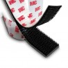 CINTA DUAL LOCK NEGRA 25,4mmX3MTS velcro