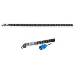 REGLETA 1U 24 SCHUKO+1MAGNE32A+CETAC 32A