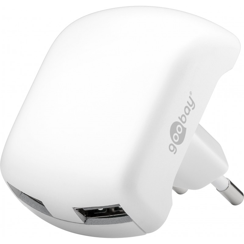 ALIMENTADOR 220V 2xUSB 2,1A BLANCO