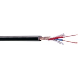 CABLE DMX BELDEN 43906 2X2X0,34 NEGRO
