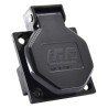 BASE SCHUKO HEMBRA PANEL CON TAPA IDE NE