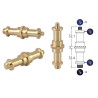 ADAPTADOR SPIGOT ROSCAS MACHO 1/4"-3/8"