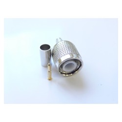 CONECTOR TNC MACHO RG58 CRIMPAR