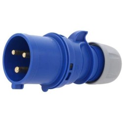 CETAC 2P+T 32A MACHO AEREO IP44 (PCE)