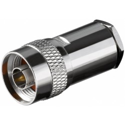 CONECTOR N MACHO RG58 SOLDAR