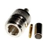 CONECTOR N HEMBRA RG58 CRIMPAR