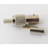 CONECTOR BNC HEMBRA FLEX5 AEREO CRIMPAR