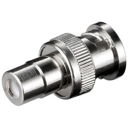 ADAPTADOR BNC MACHO-RCA HEMBRA