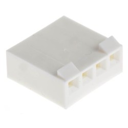 CAJA HEMBRA 4 VIAS PASO 3,96 MOLEX