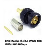 CONECTOR BNC MACHO 0.6/2.8 UHD 12G