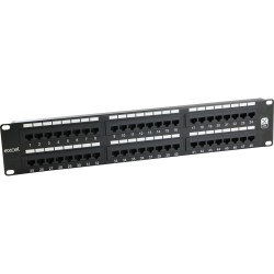 PANEL 19" 48 PUERTOS 2U CAT6 UTP RJ45 ex