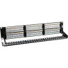 PANEL 19" 48 PUERTOS 2U CAT6 UTP RJ45 ex
