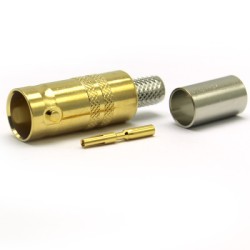 CONECTOR BNC HEMBRA 0.8/3.7 UHD 12G