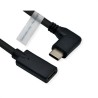 CABLE USB C M-H 2M NEGROcodo V3.2 4K60Hz