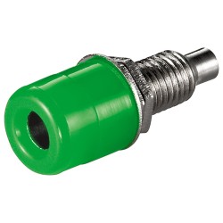 BANANA HEMBRA 4mm CHASIS VERDE