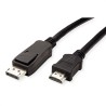 CABLE DISPLAYPORT M-HDMI MACHO 1,5M